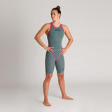 Women's Powerskin Carbon Core FX Openback Army green