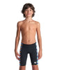 Boy's Racing Stripe Swim Jammer Black-Black