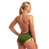 Women's One Piece Single Strap Glamo Camo