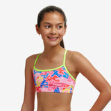 Girl's Swim Crop Top Rock Star
