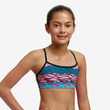 Girl's Swim Crop Top Wild Things