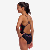 Girls Single Strap One Piece Pride Alive