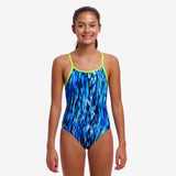 Girls Diamond Back One Piece Wing Streak