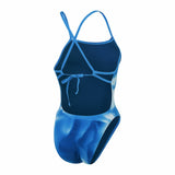 Women's Allover Digital TieBack One Piece Acide rain blue