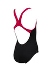 Meisjes Swim Love Pro Back JR One Piece Zwart - Freak Rose