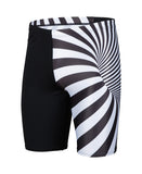 Crazy Swim Jammer-plaatsing heren, zwart/zwart - meerkleurig