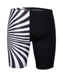 Crazy Swim Jammer-plaatsing heren, zwart/zwart - meerkleurig