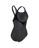 Women's Team Swimsuit Pro Solid Asphalt-Black