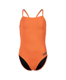 Teambadpak voor meisjes Challenge Solid Nespola-Asphalt