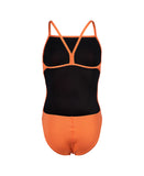 Teambadpak voor meisjes Challenge Solid Nespola-Asphalt