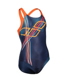 Filles Swim Love Pro Back JR One Piece Noir - Menthe