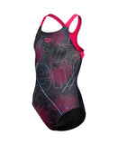 Girls' Galatics Pro Swimsuit Pro Back Black-Freakrose