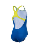 Girls' Galatics Pro Swimsuit Pro Back Royal-Softgreen