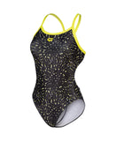 Women's Fireworks Swimsuit Challenge Back Softgreen-Multi