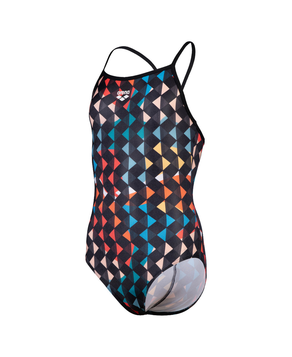 Girls' Carnival Swimsuit Lightdrop Back Black-Multi – Not Normal