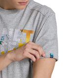 Planet Water T-Shirt Grijs-gemêleerd