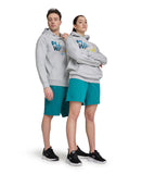 Sweat à capuche Planet Water Gris-chiné