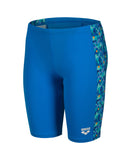 Garçons Pooltiles Swim Jammer bleu rivière-bleu