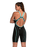 Dames Powerskin PRIMO SL OB zwart-peterblauw