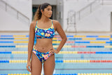Women's Swim Sports Top In Bloom