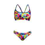 Women's Swim Sports Top On The Grid