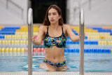Women's Swim Sports Brief Paradise Please