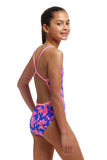 Girls Single Strap One Piece Perfect Petal