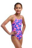 Girls Single Strap One Piece Perfect Petal