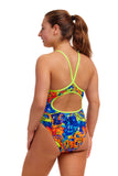 Girls' Diamond Back One Piece Mixed Mess
