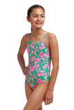 Girls' One Piece Strapped In Blossom Fly