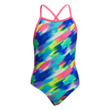 Girls Tie Me Tight One Piece Streaky Strokes