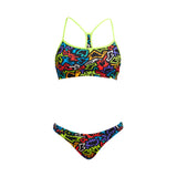 Women's Swim Crop Top Funk Me
