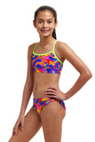 Girl's Sports Brief Summer Swirl