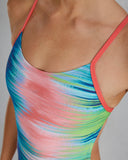 Women's Cutoutfit Swimsuit Bravura white/multi