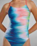 Women's Cutoutfit Swimsuit Bravura white/multi