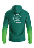 Sweater Hooded Womens Verviers Natation Green