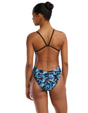 Women's TYR  Energia Cutoutfit Swimsuit - Blue)