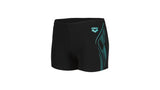 Short de bain réfléchissant garçon noir