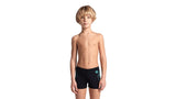 Short de bain réfléchissant garçon noir