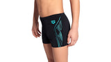 Short de bain réfléchissant garçon noir