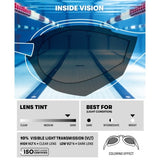 Goggle Cobra Original Swipe Mirror silver-coral