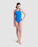 Women's Arena Team Swimsuit Pro Solid Blue River