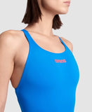 Women's Arena Team Swimsuit Pro Solid Blue River