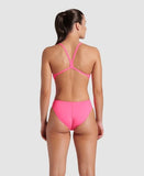 Women's Arena Team Swimsuit Challenge Solid Shocking Pink - Blue