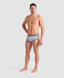 Men's Icons Swim Low Waist Foam-Asphalt