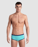 Heren Icons Swim Lage taille Water-marineblauw