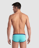 Heren Icons Swim Lage taille Water-marineblauw