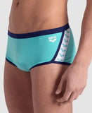 Heren Icons Swim Lage taille Water-marineblauw