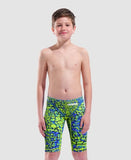 Boy's Powerskin ST Next LE Jammer Snake-Green