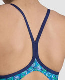 Marine-turquoise Starfish Lightdrop Back-meisjesmeisje